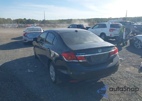 2015 Honda Civic Lx from USA, damaged, VIN 19XFB2E59FE005783
